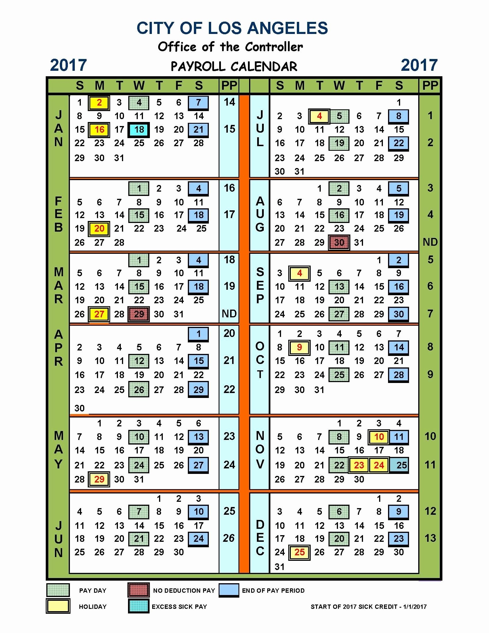 Pick 2021 Pay Period Calendar