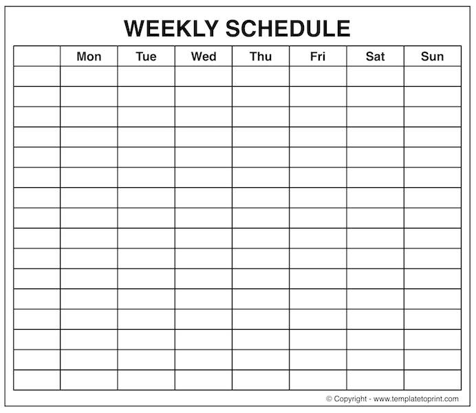 Pick Apointment Schedule For Monday – Friday