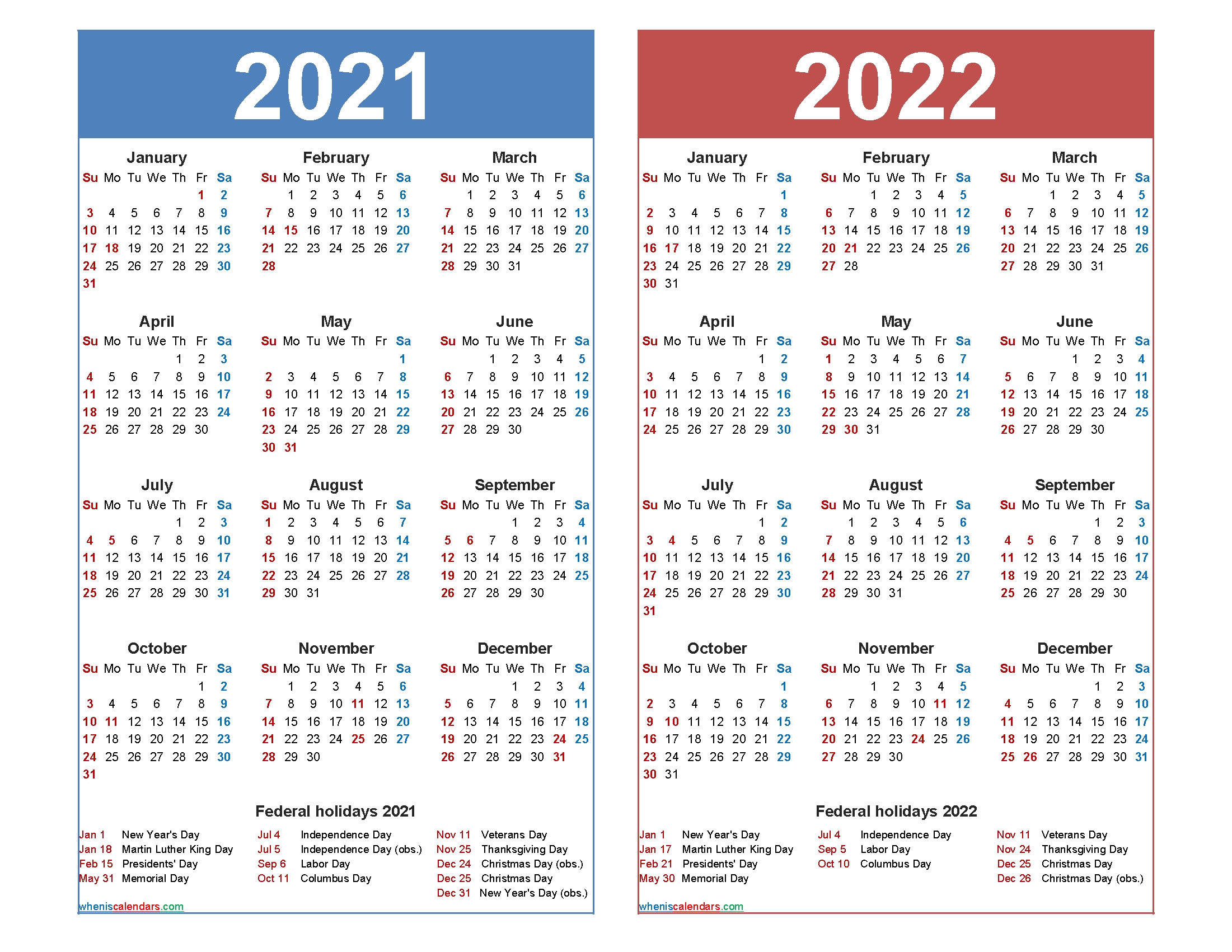 Calendar For 2021 2022 2023 Ten Free Printable Calendar 2021 2022 Riset