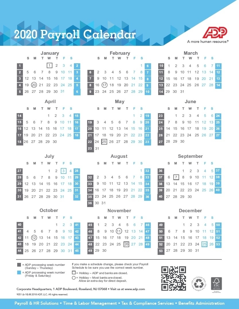 Pick Federal Payroll Calendar 2021
