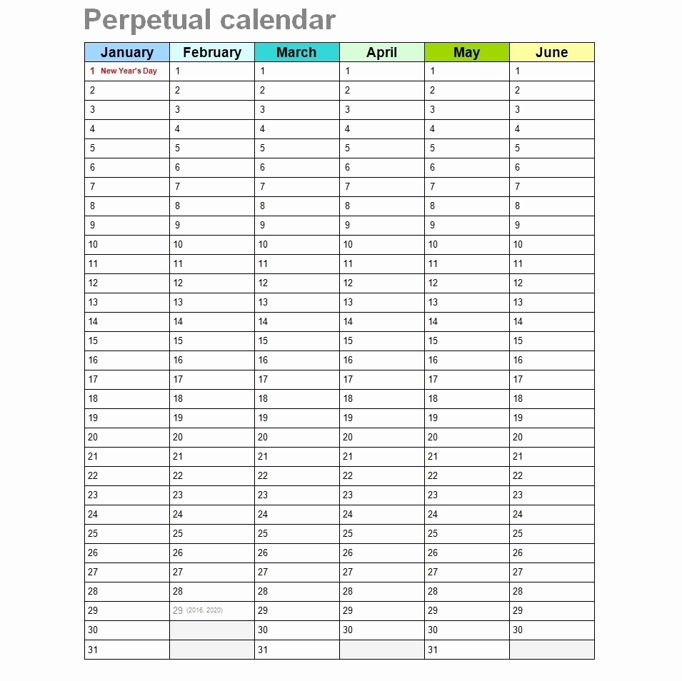Take Depo Continuou Calendar 2021