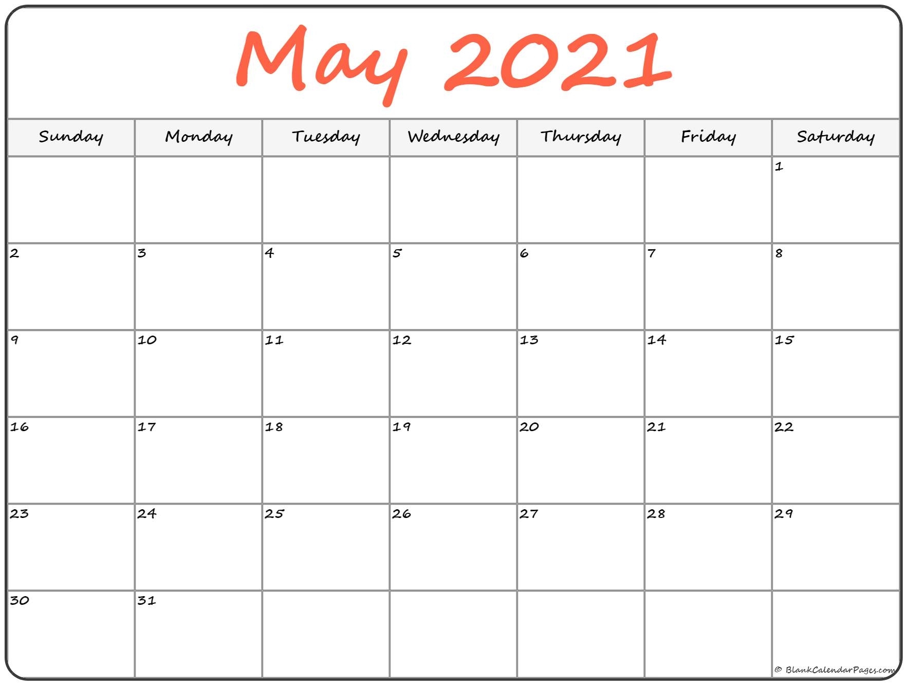 Take Downloadable Calendar Print Out 2021