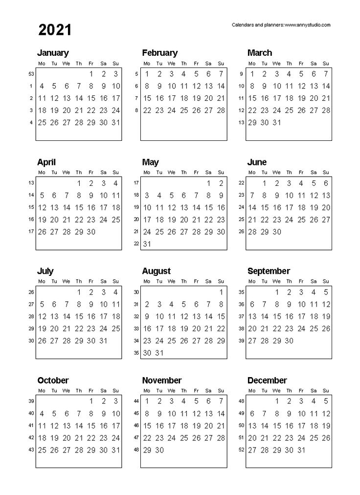 Take Week Wise Calendar 2021 Excel
