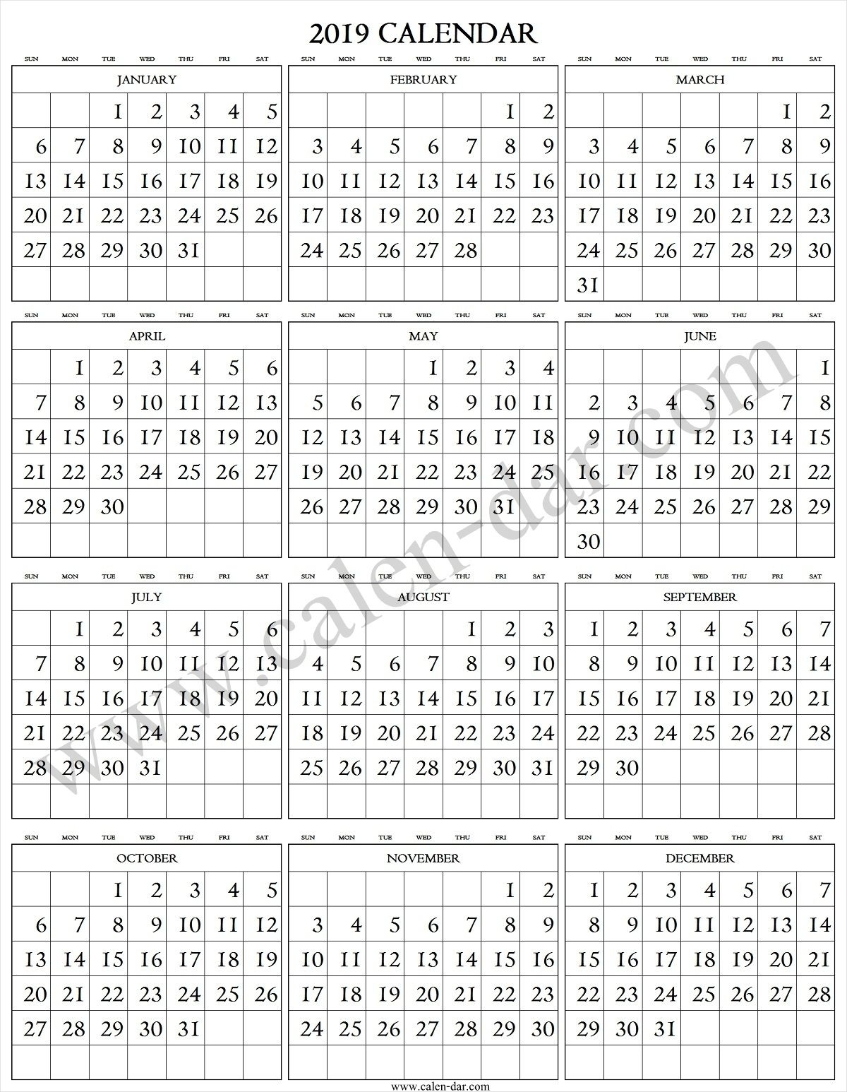 Catch Calendar Numbers 1 31