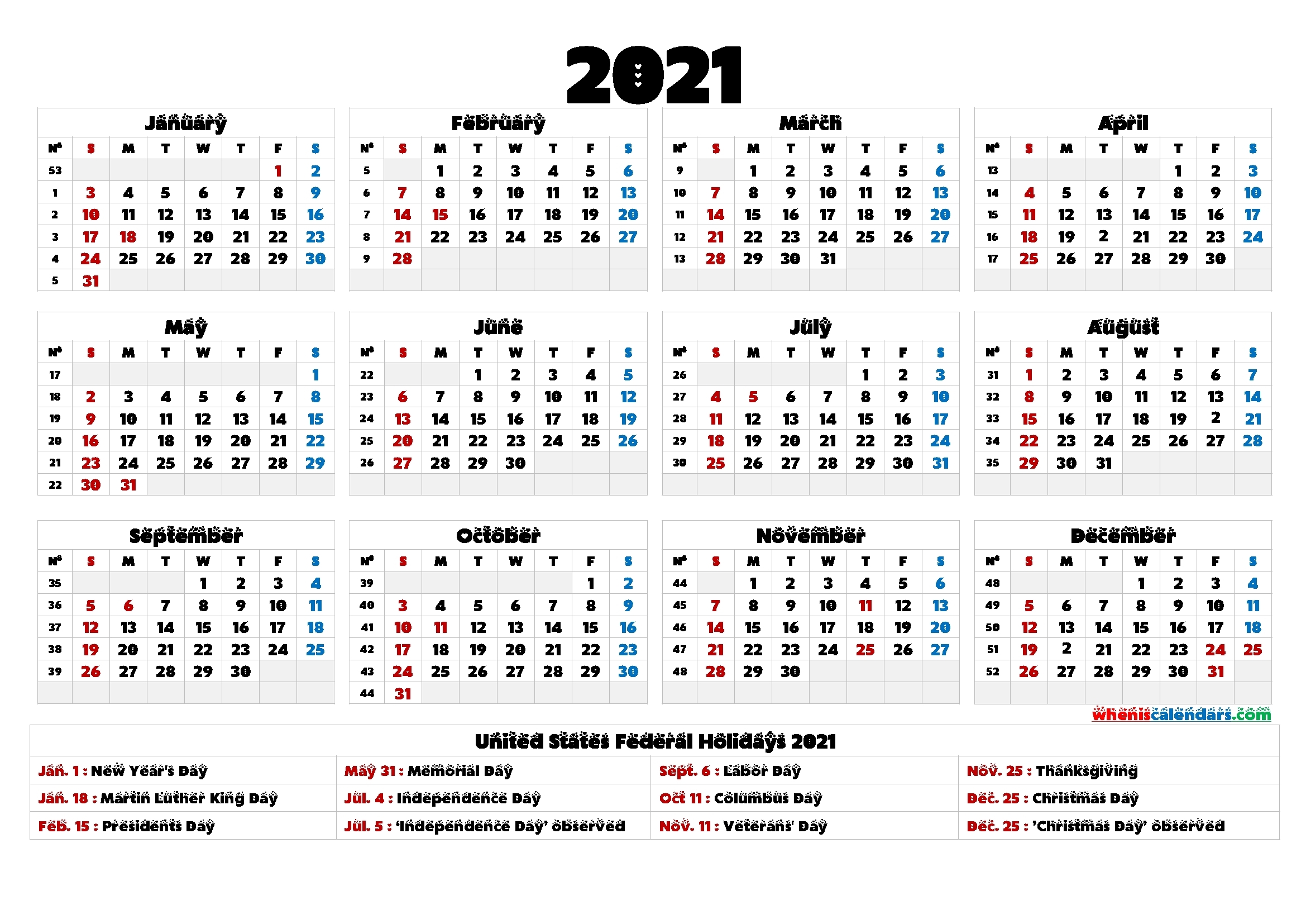 Catch Free 2021 Catholic Printable Calendar