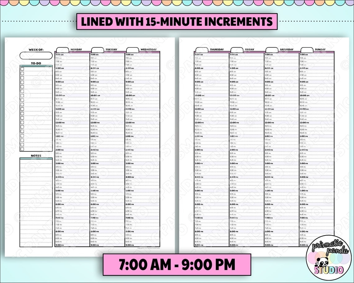 Catch Printable 15 Minute Appointment