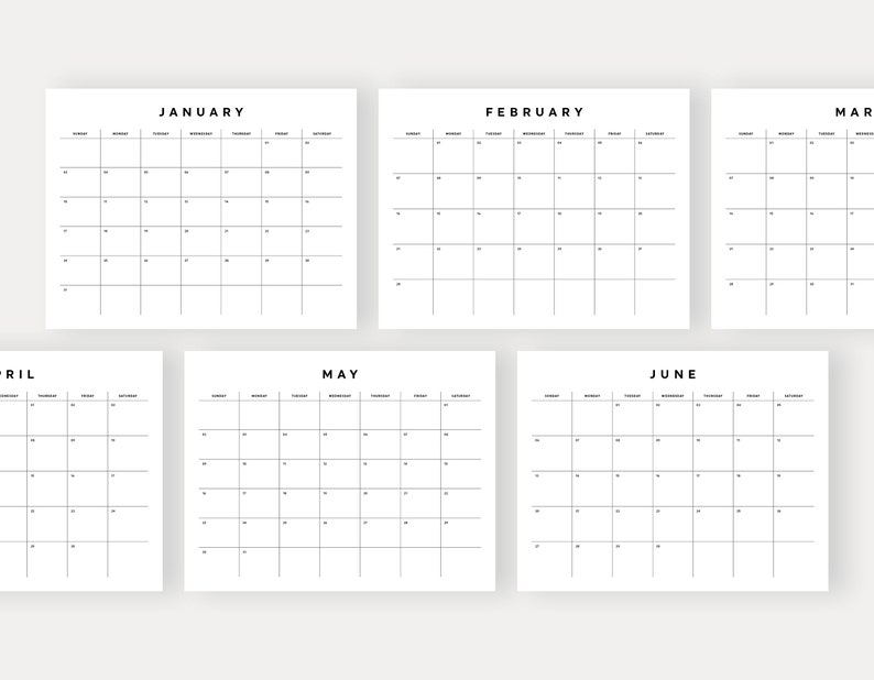 Catch Printable Calendar With No Download