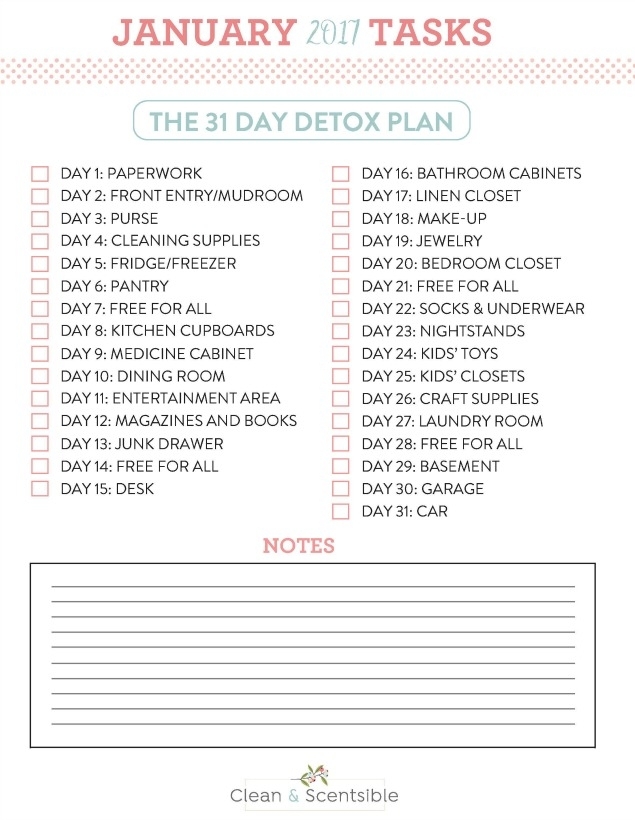 Collect 30 Day Supply Calendar
