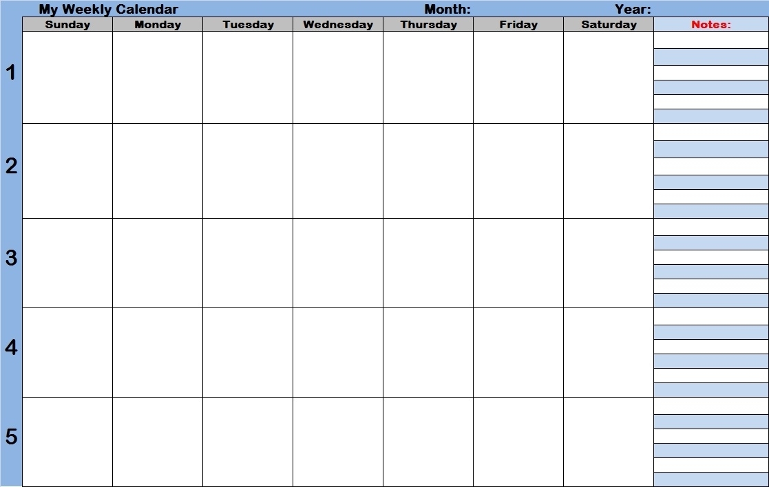 Collect Daily Time Slot Template Week