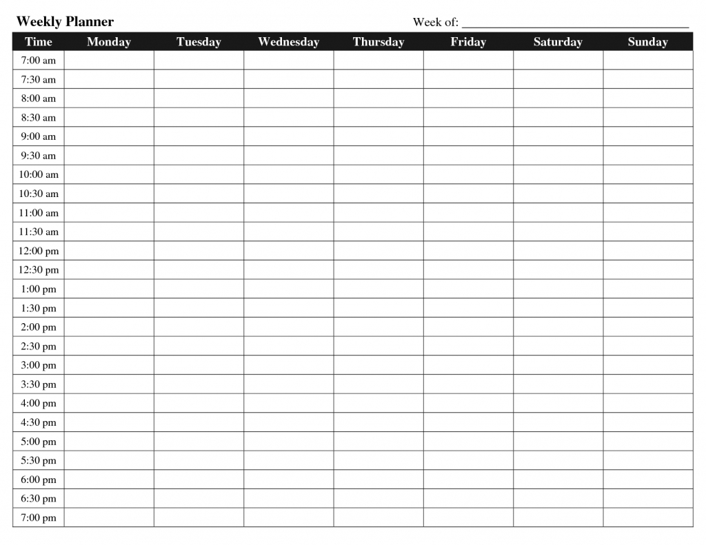 Collect Printable Daily Schedule In 15 Minute Blocks