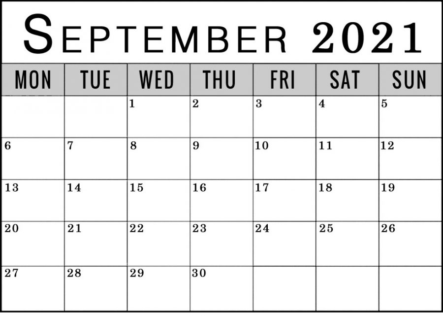 Get Printable Calendar 2021 Monday To Sunday