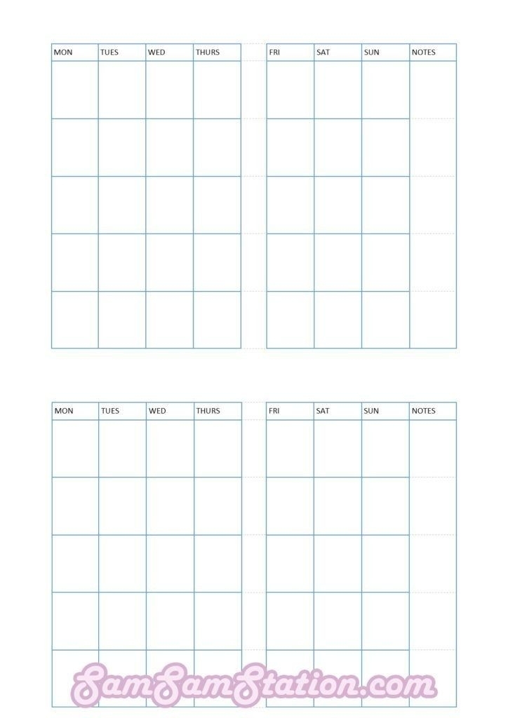 Printable Pocket Calendar Best Calendar Example