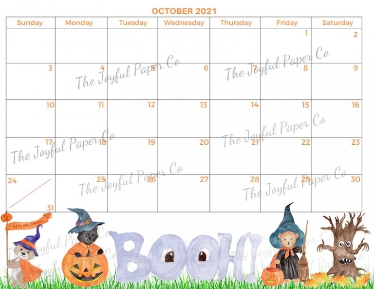 Get Waterproof Calendar November 2021