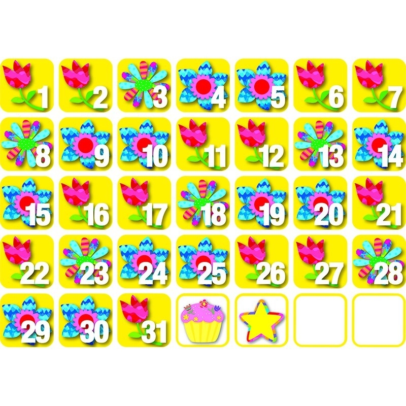 Pick Calendar Numbers 1 31
