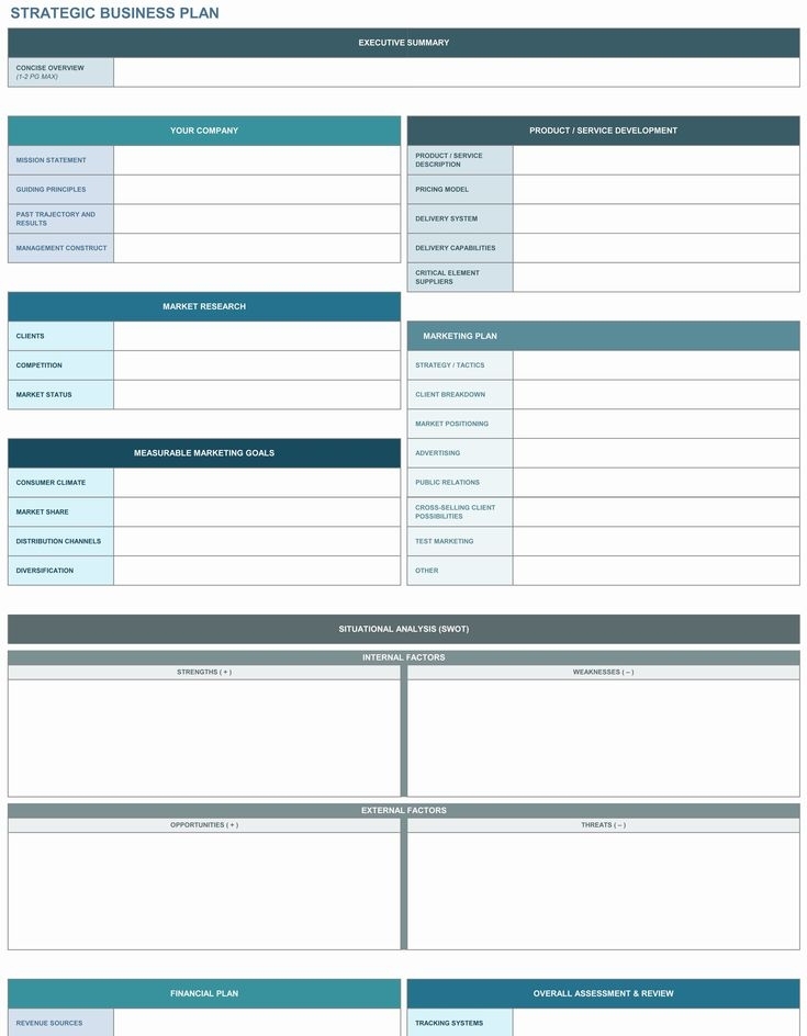 Pick Free 9 Box Excel Template