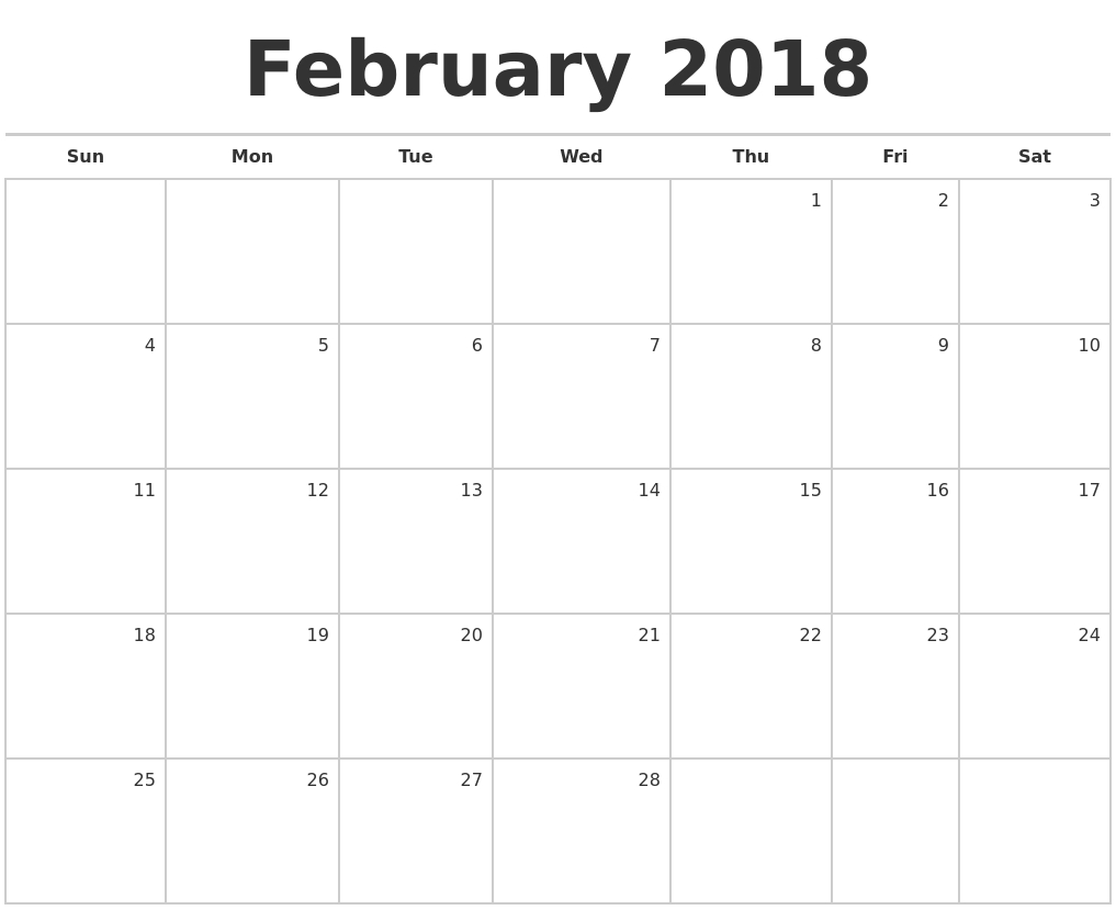 Pick Free Printable Calendar Monday To Sunday
