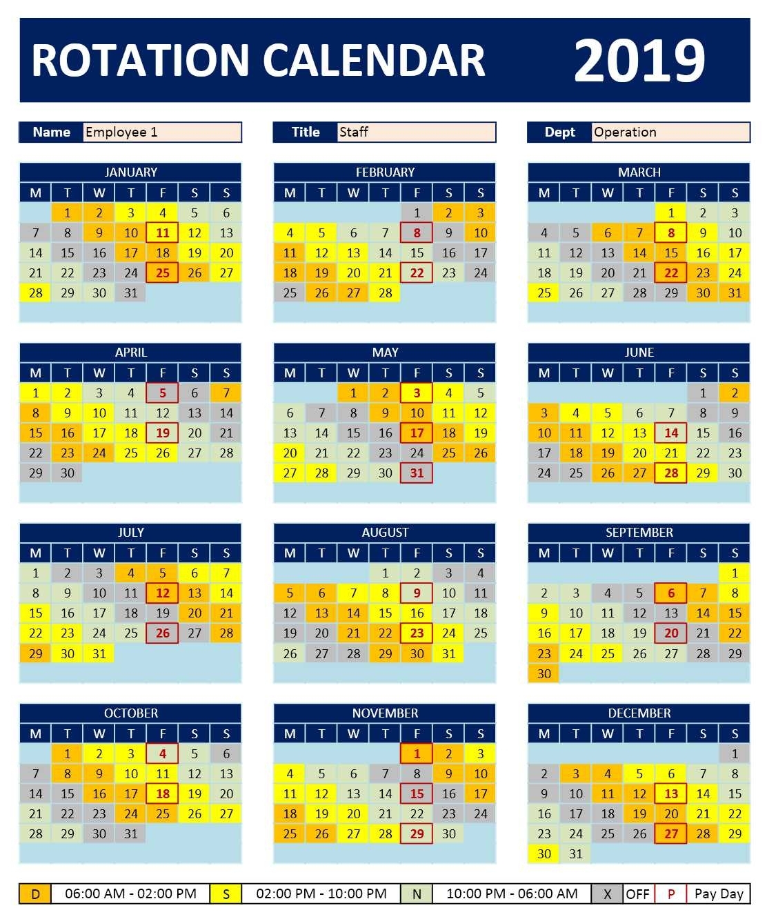 Get Firefighter 24 48 Shift Calendar Best Calendar Example