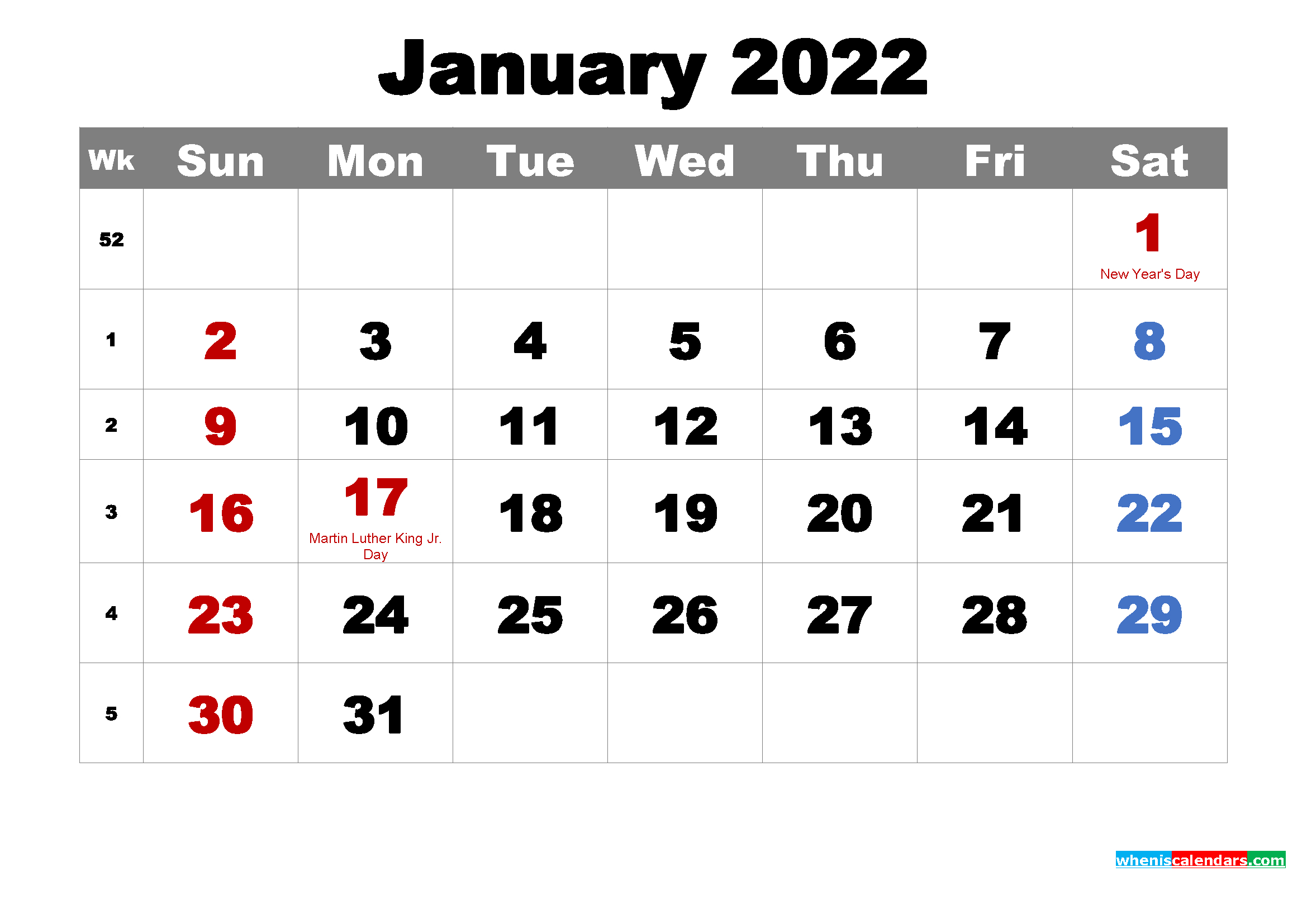 Catch 2022 January Calendar With Holidays Sri Lanka