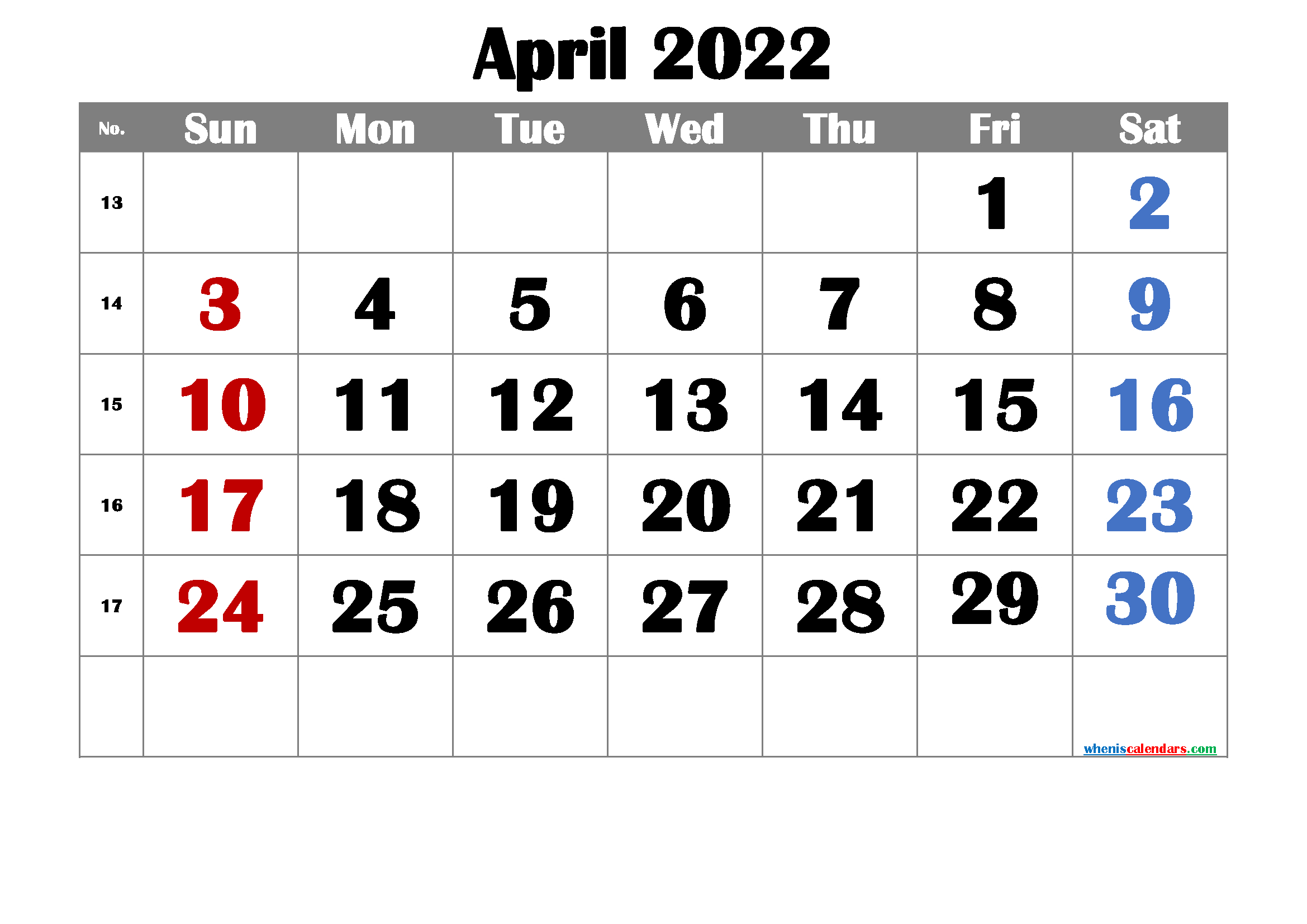 Catch April 18 2022 Calendar