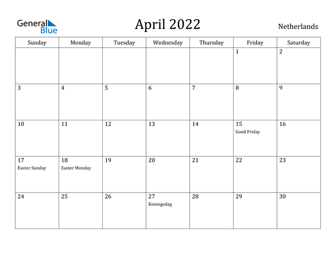 Catch April 2022 Calendar Page