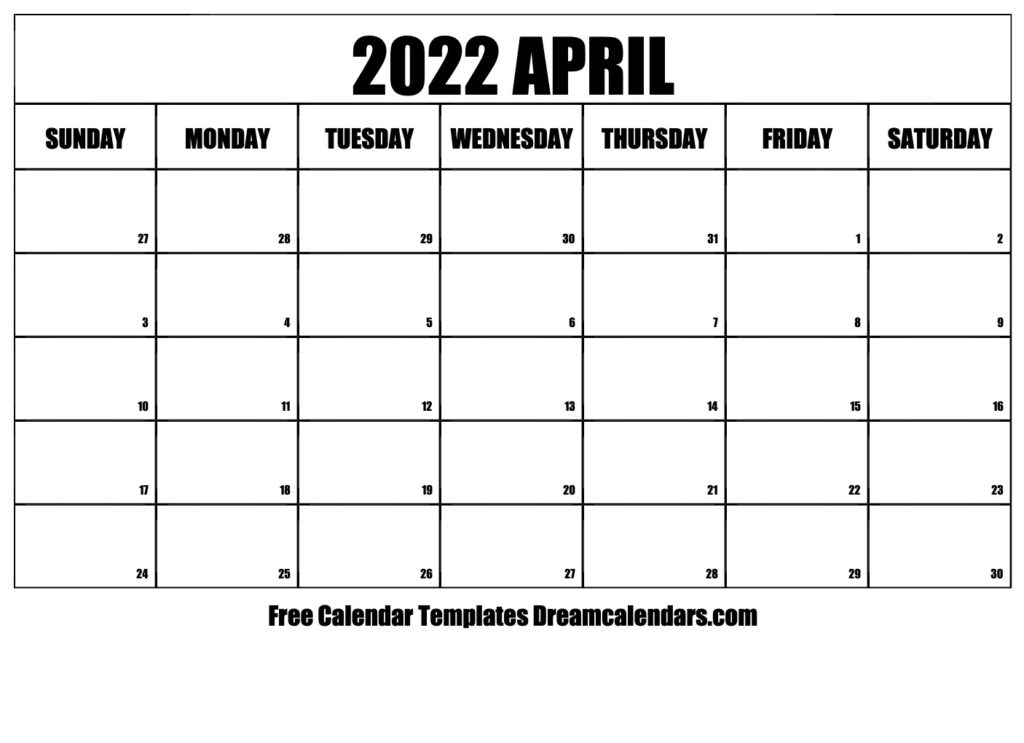 Get National Day Calendar April 2022 Best Calendar Example Get National Day Calendar April 2022 Best Calendar Example