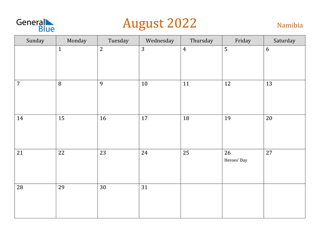 Catch August 2022 Calendar Kalnirnay