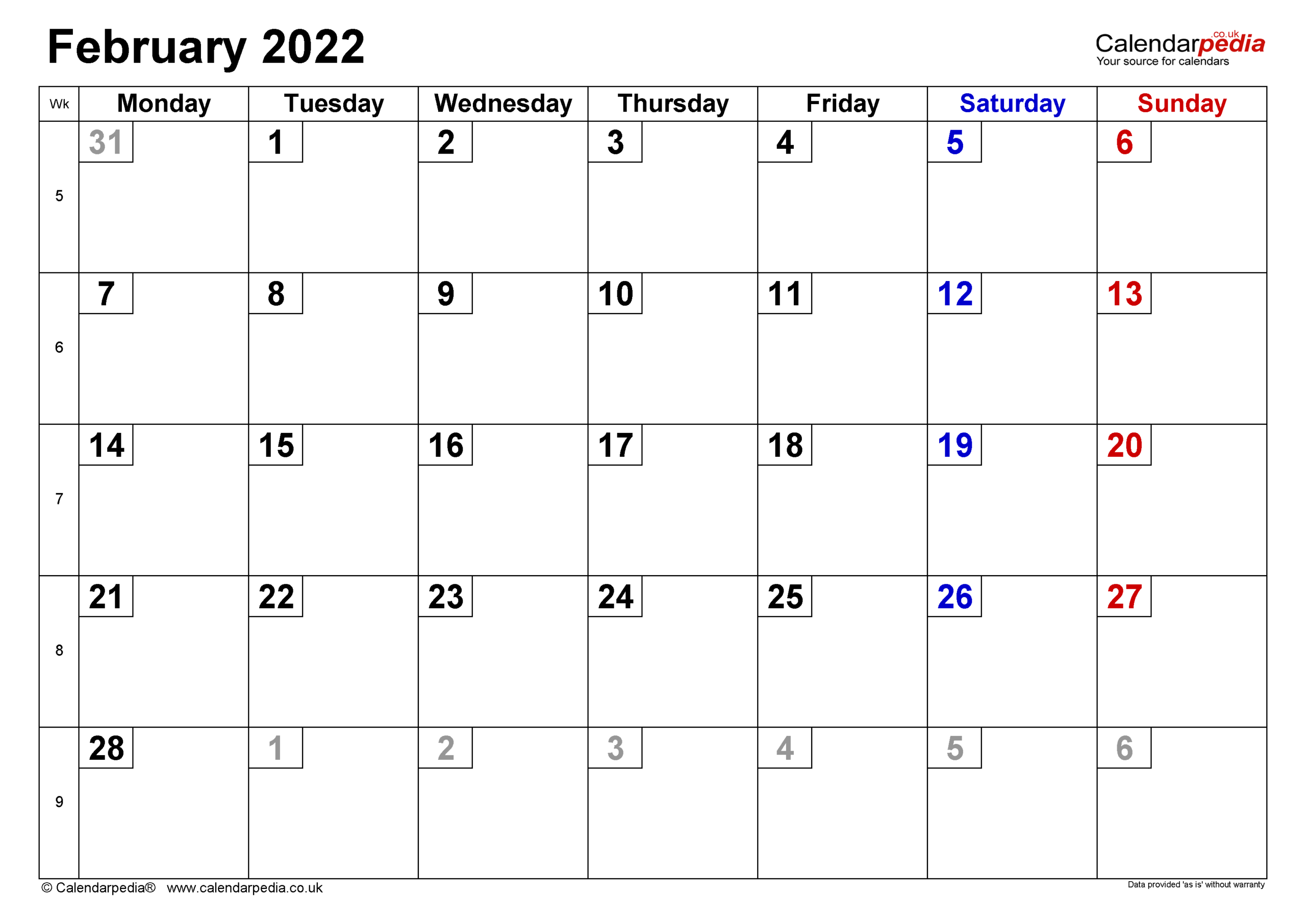 Catch Calendar 2022 February In Hindi