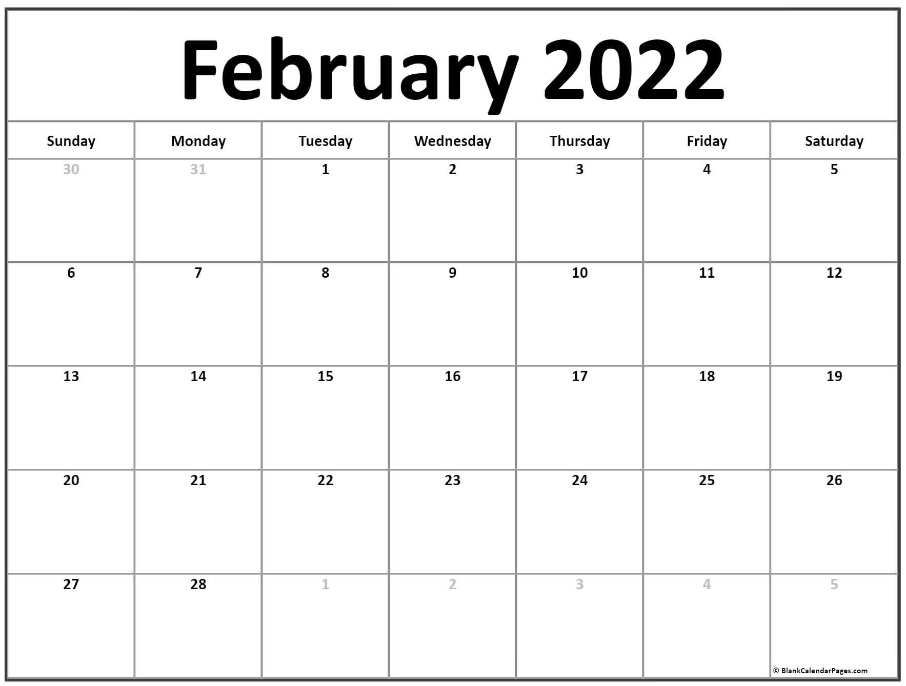 Catch Calendar 2022 February Tamil