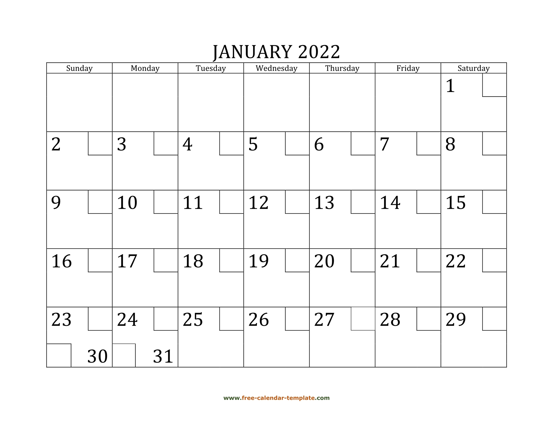 Catch Calendar 2022 January Free