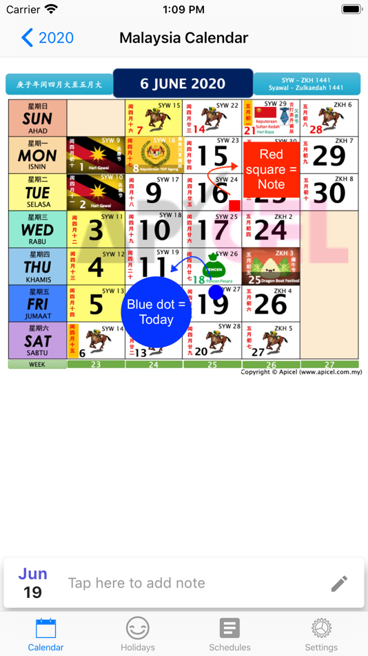 Catch Calendar 2022 January Malaysia