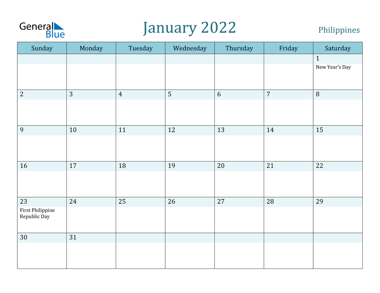 Catch Calendar 2022 January Printable