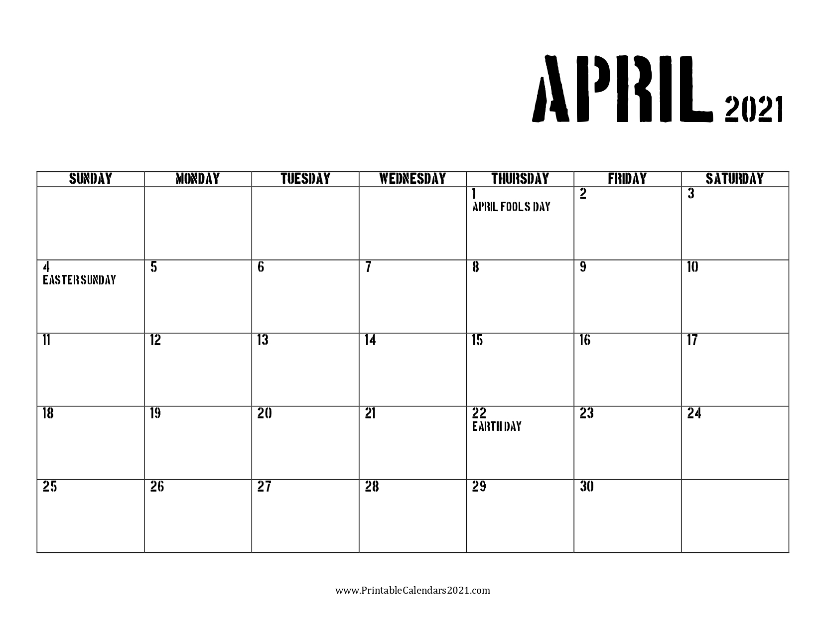 Catch Calendar April 2021 To March 2022 Printable