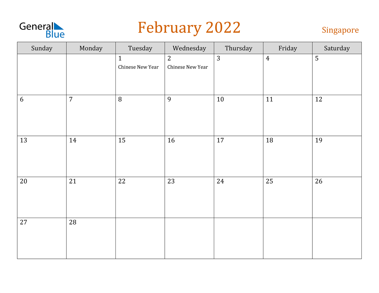 Catch Calendar February 2022 With Holidays