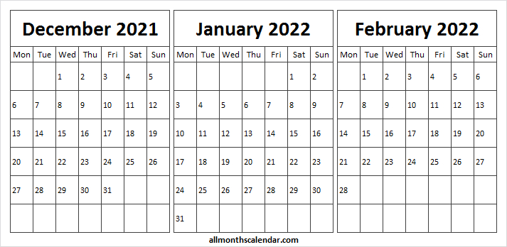 Catch Calendar October 2021 To December 2022