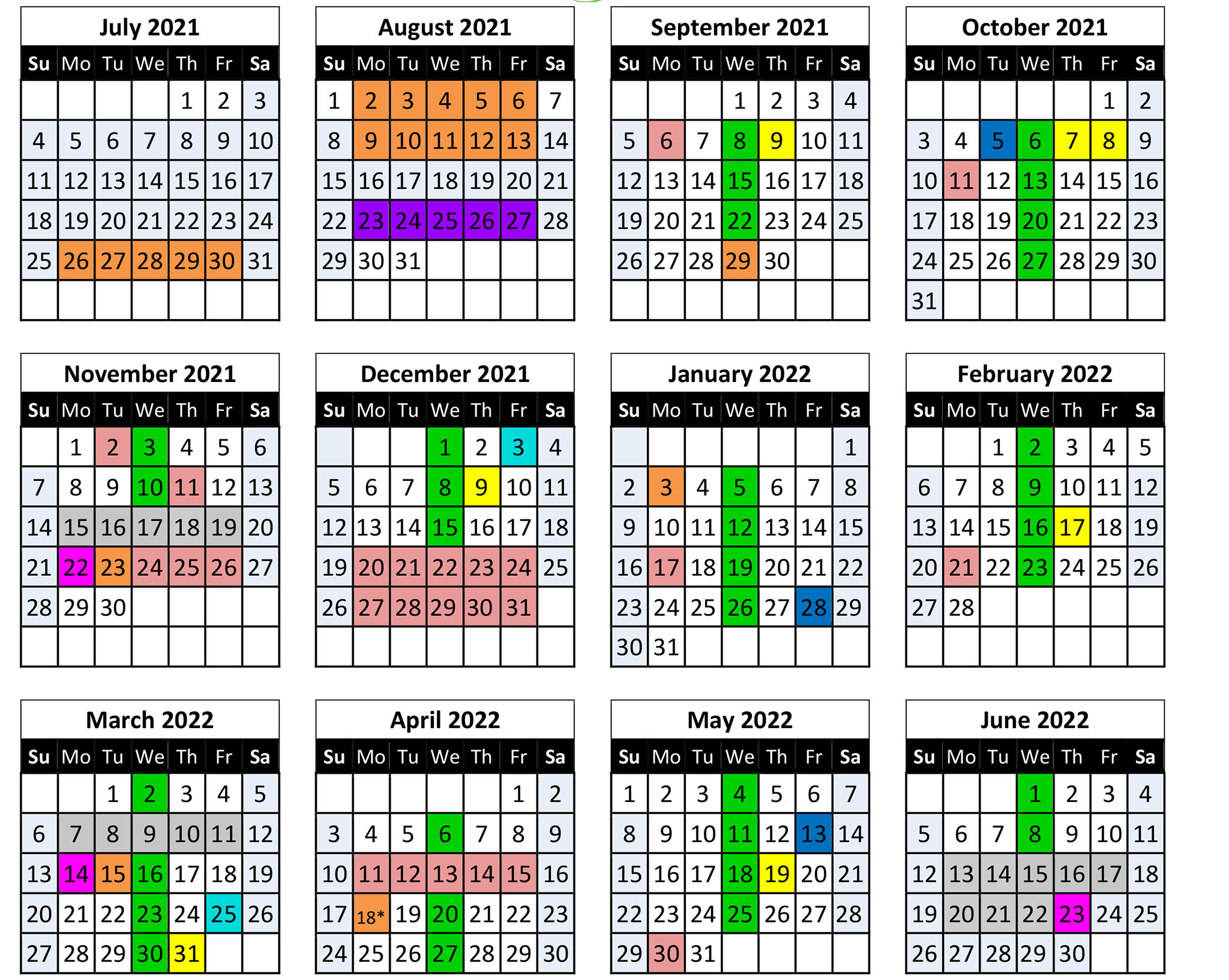 Catch Catholic Calendar 2022 April