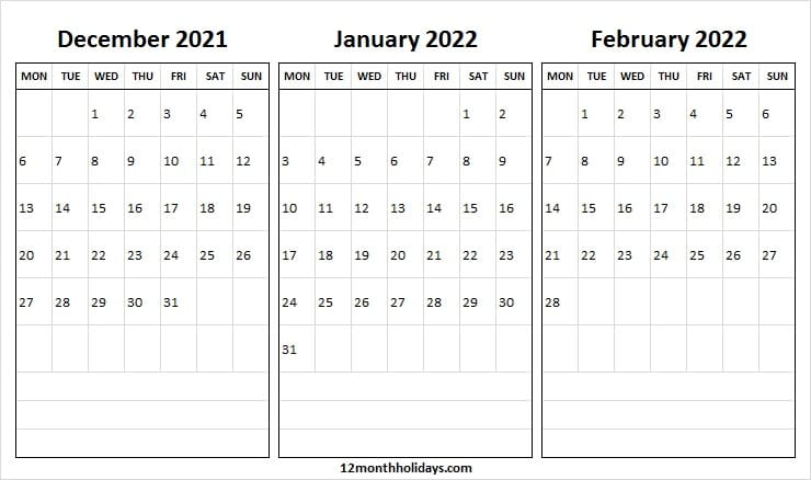 Catch February 1 2022 Calendar