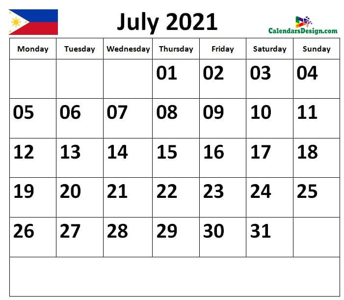 Catch February 2022 Calendar Philippines