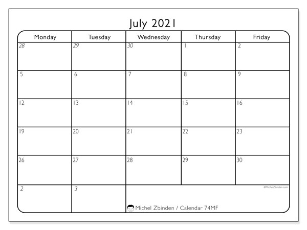 Catch General Blue Calendar June 2022