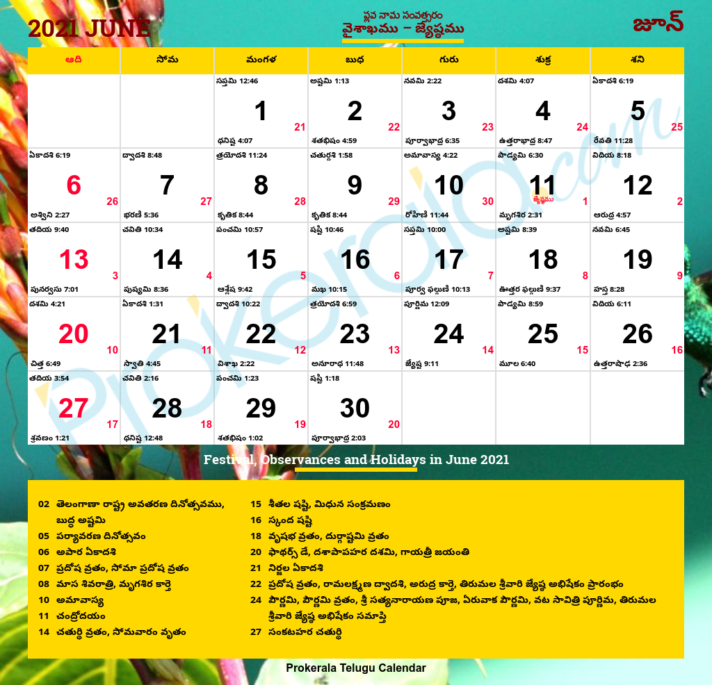 Catch Hindu Calendar 2022 November
