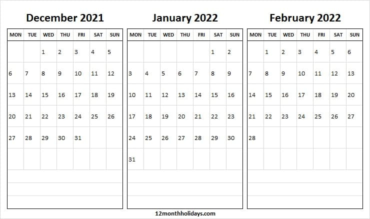 Catch January 15 2022 Calendar