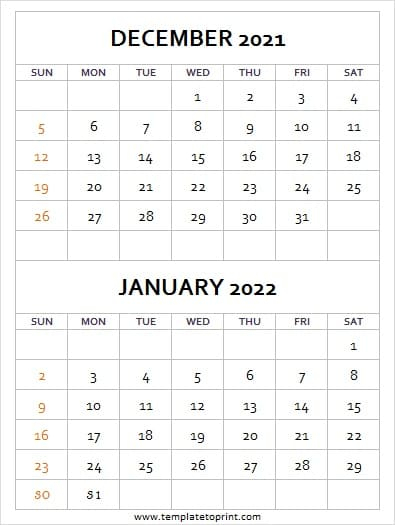 Catch January 19 2022 Calendar