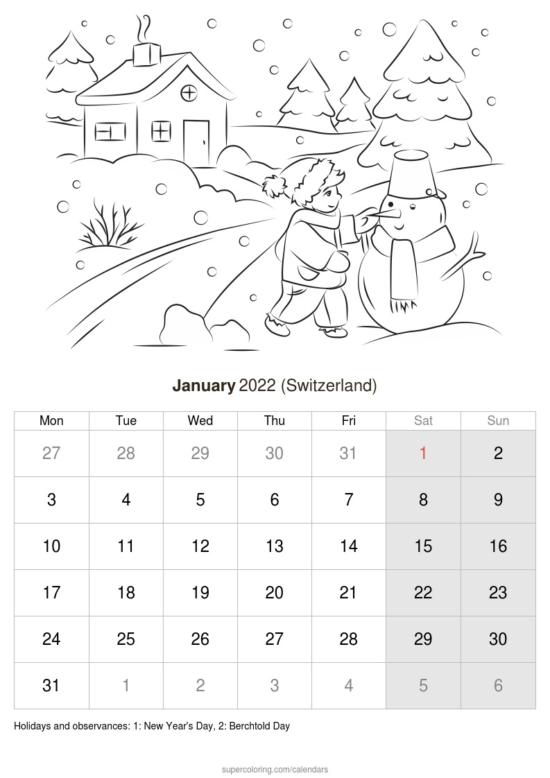 Catch January 31 2022 Calendar