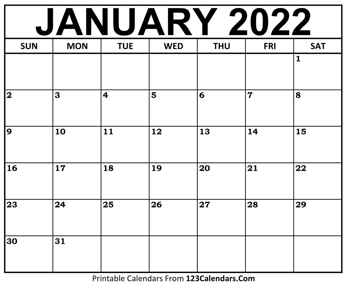 Catch Jewish Calendar For January 2022