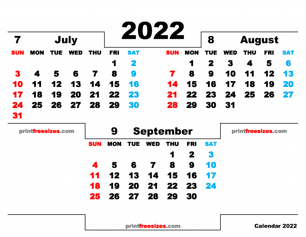 Catch July 31 2022 Calendar