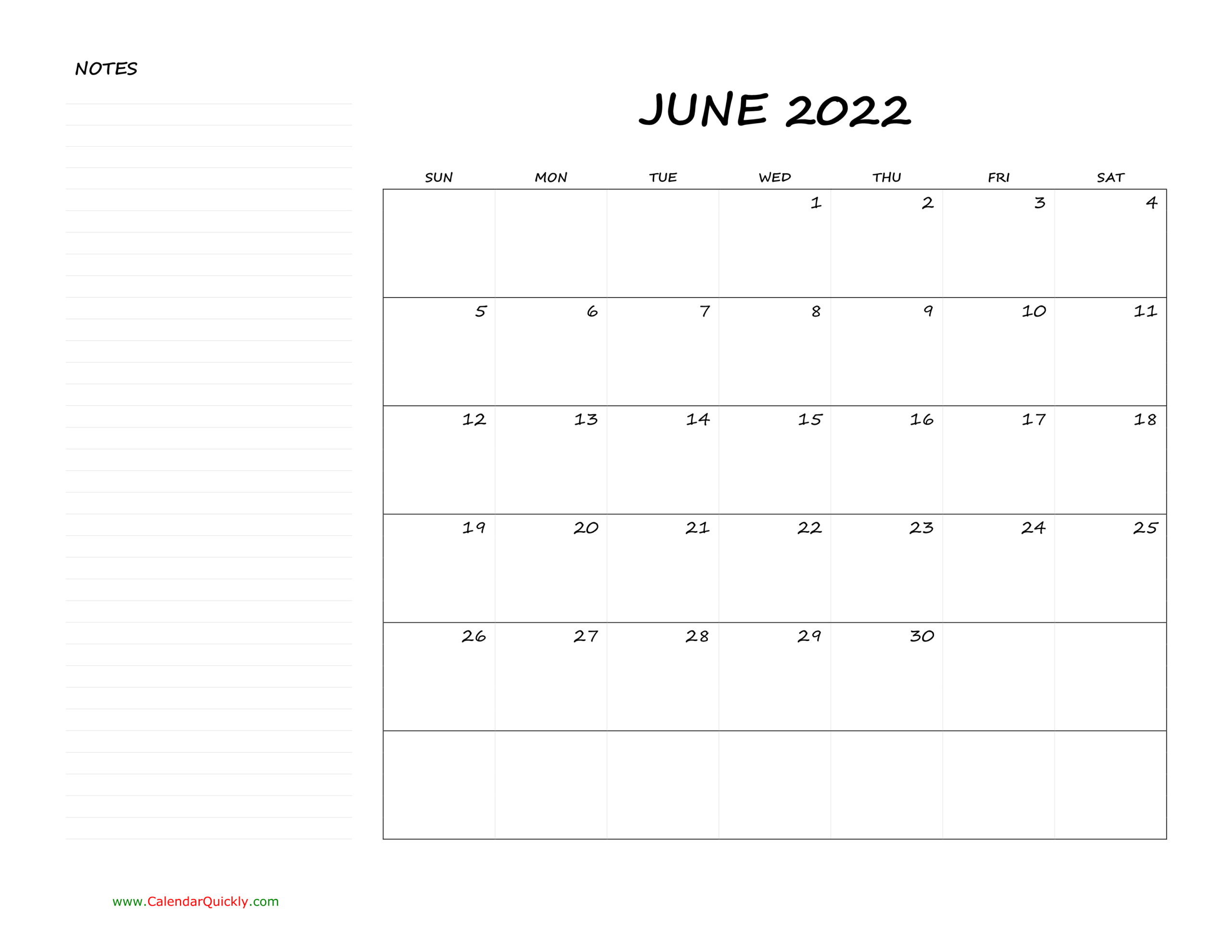 Catch June 2022 Calendar Monday Start