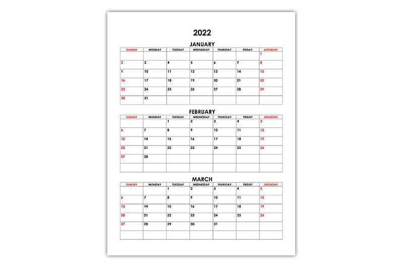 Catch Lunar Calendar 2022 March