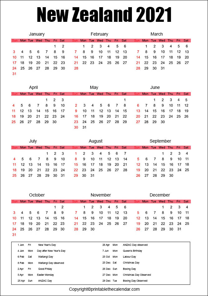 Catch March 2022 Calendar Nz
