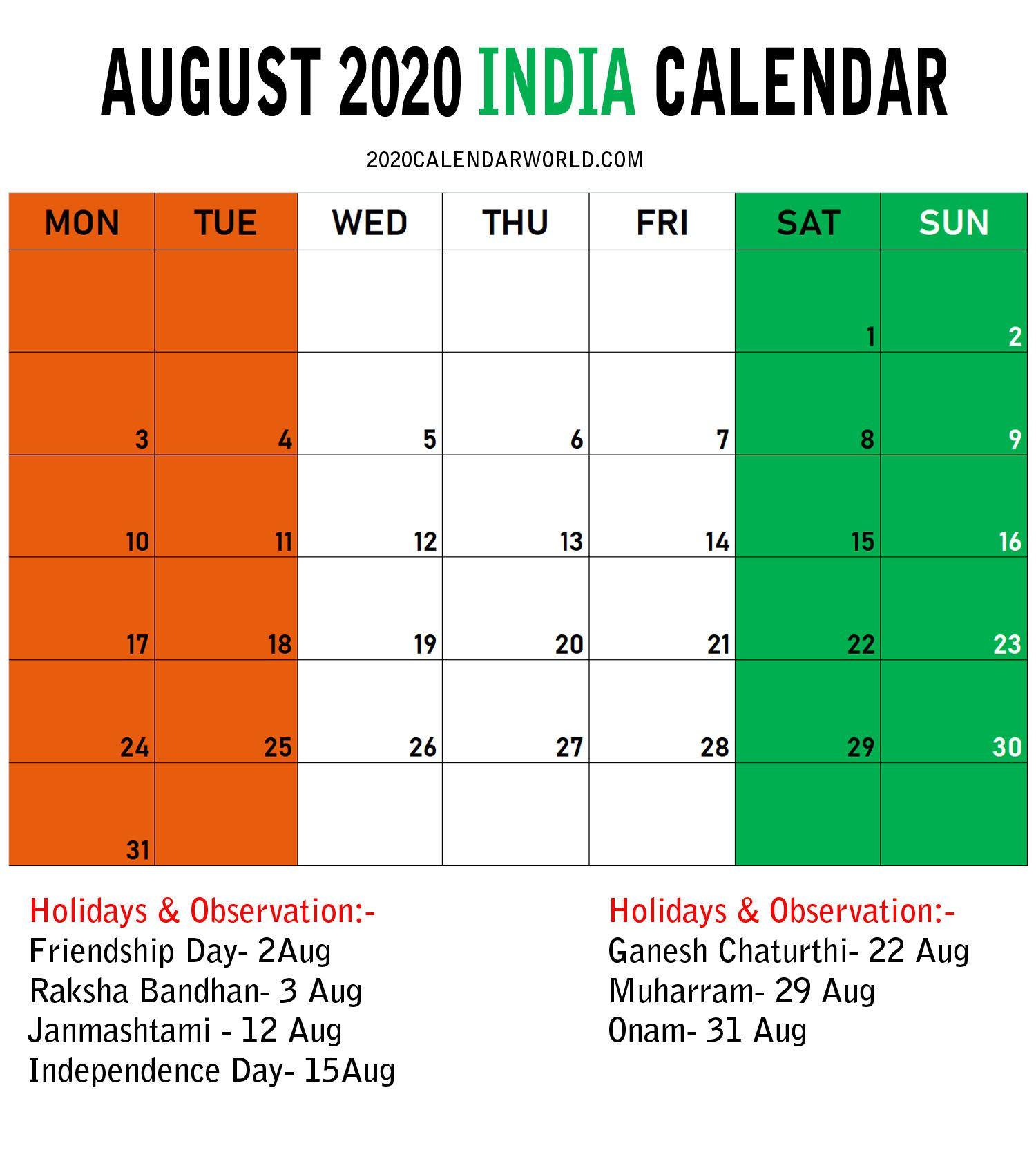 Catch May 2022 Calendar With Holidays India