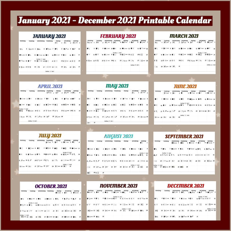 Catch Moon Calendar December 2022