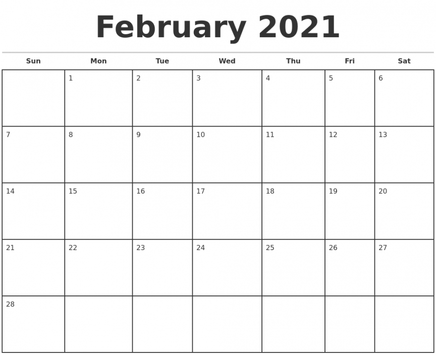 Catch National Calendar February 2022